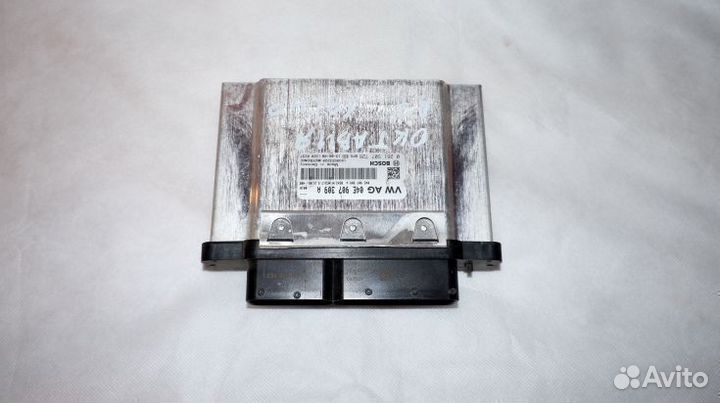 Эбу двигателя 04E907389A Шкода Октавия А7