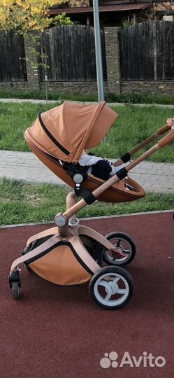 Прогулочная коляска бу 2в1 hot mom