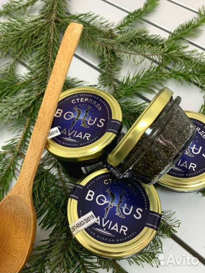 Икра чёрная малосольная