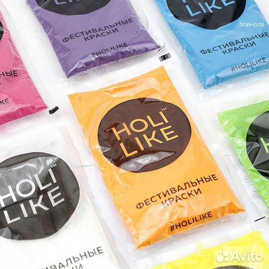 Фестивальные Краски Холи бирюзовый 120 г