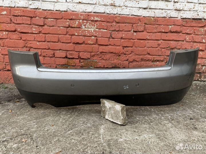Бампер задний Audi A4 B6 седан