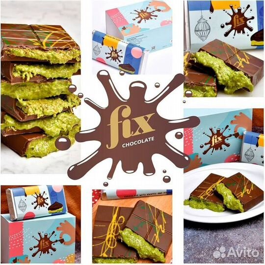 Дубайский шоколад FIX Dessert Chocolatier в Москве