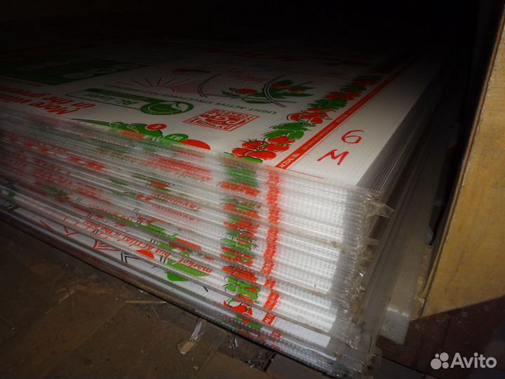 Поликарбонат сотовый прозрачный