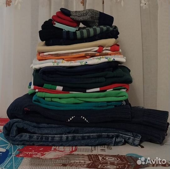 Вещи пакетом на мальчика 98-104, женские 42-46