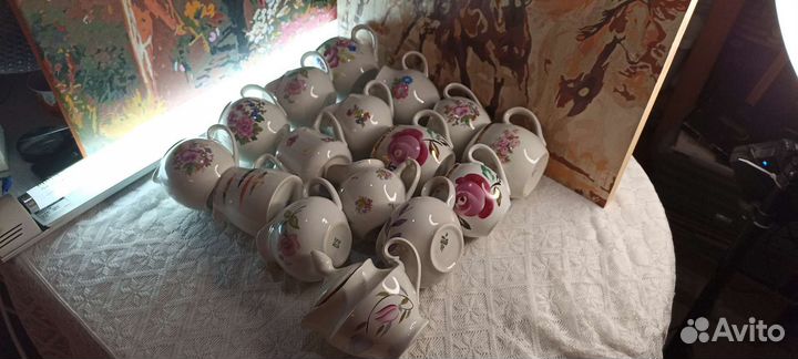 Сервизы, молочники винтаж