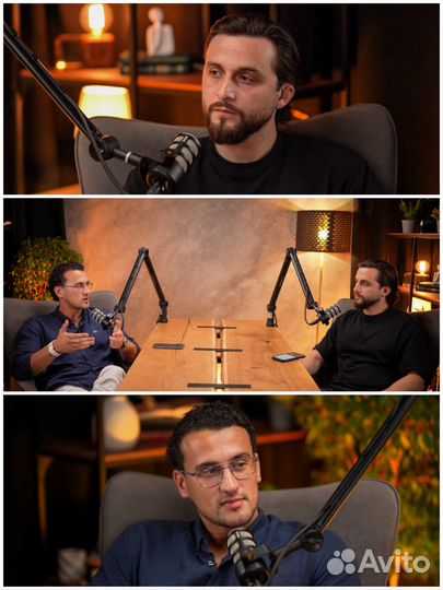 Съемка подкастов, подкаст студия