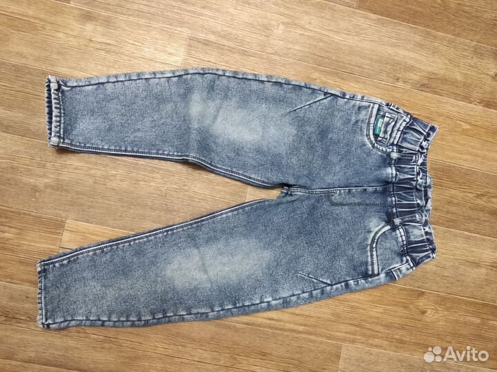 Спортивный костюм для девочки, джинсы утепленные