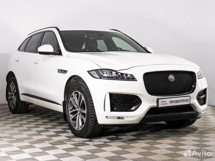 Jaguar F-Pace 2.0 AT, 2017, 153 365 км