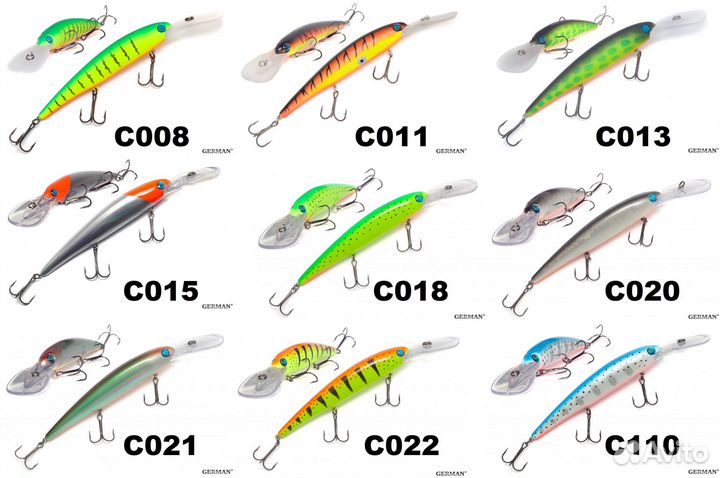 Воблер для троллинга German GG Bandit