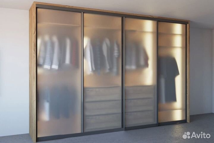 Шкаф-купе с подсветкой. Любые размеры ars 6831