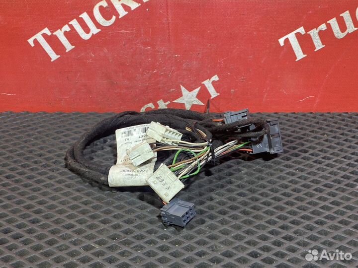 Проводка задней стенки кабины