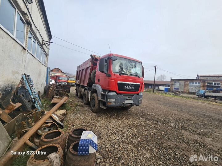 Самосвал 20 м³ MAN TGS 41.400 8x4, 2017