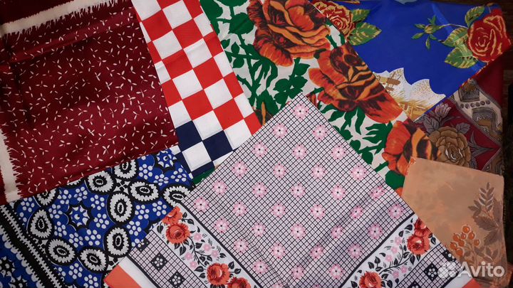 Платки косынки палантины СССР