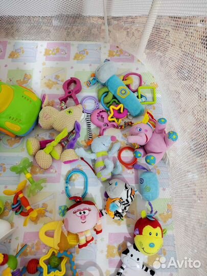Грызунки игрушки подвеска манеж сортер погремушки
