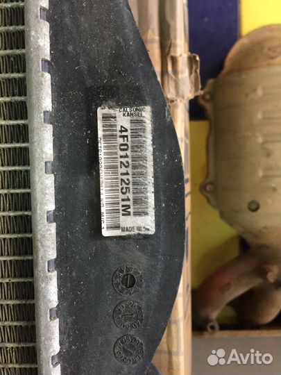 Ауди А6 С6 радиатор охлаждения