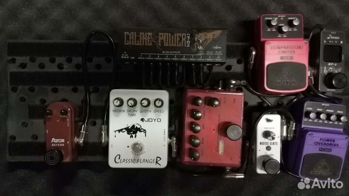 Гитарные эффекты педалборд