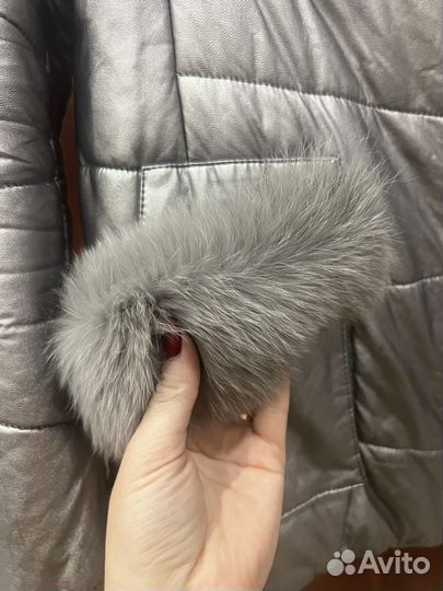 Пуховик женский зимний 48 размер