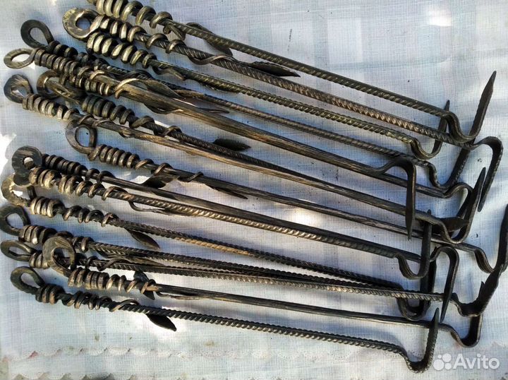 Кочерга кованая