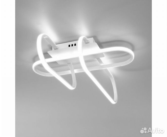 Eurosvet св-к люстра св/д управл. 73W(6000lm)