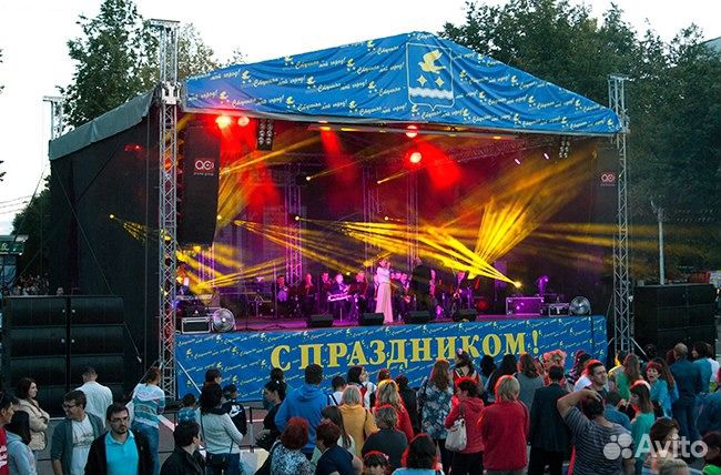 Аренда звука/света/сцены/бэклайна