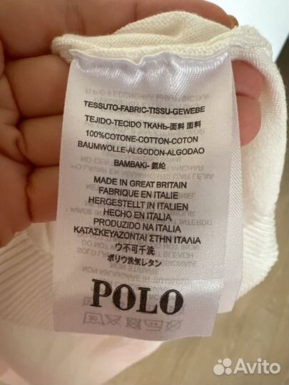 Свитшот детский для девочки polo