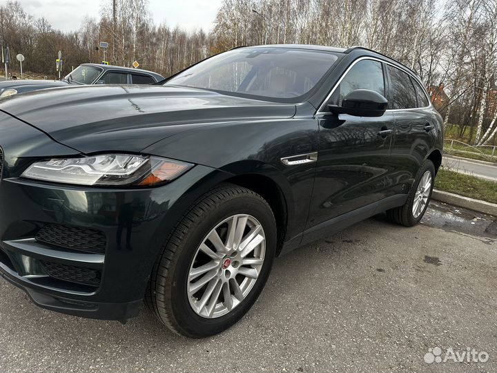 Jaguar F-Pace 2.0 AT, 2017, 71 000 км