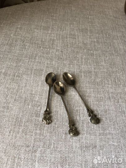 Мельхиоровые ложки чайные винтаж