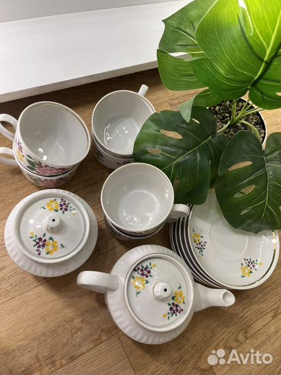 Чайный сервиз. Новый, 14 предметов