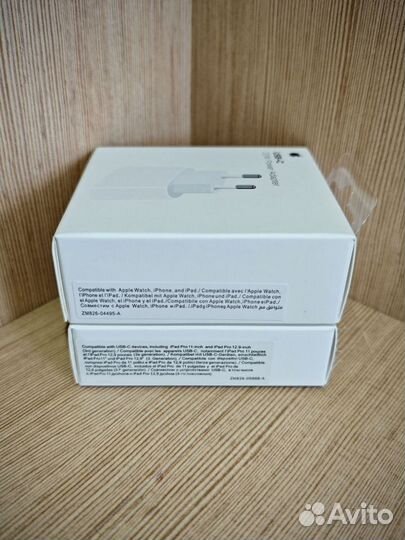 Адаптер Apple 20W + кабель USB-C 1 метр (новые)