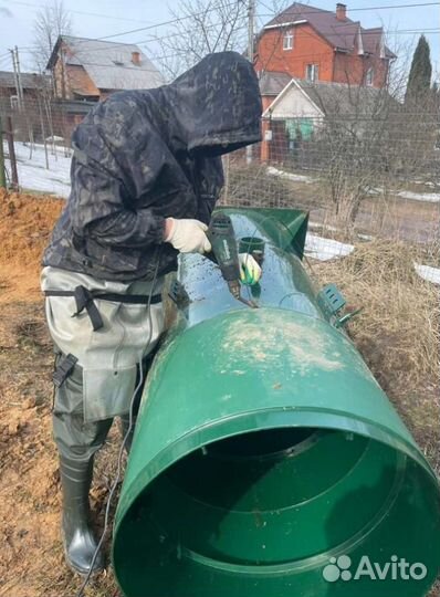 Установка септика под ключ за день