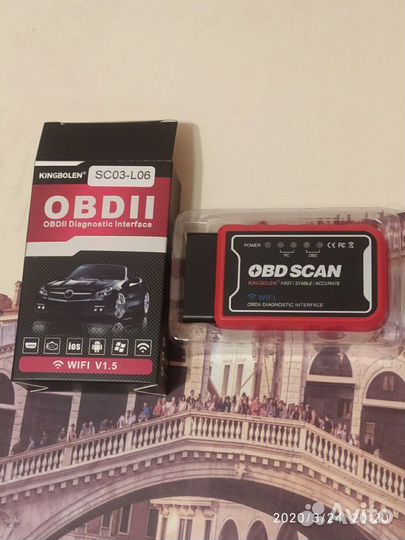 Сканер WiFi ELM327 v 1.5 pic18f25k80