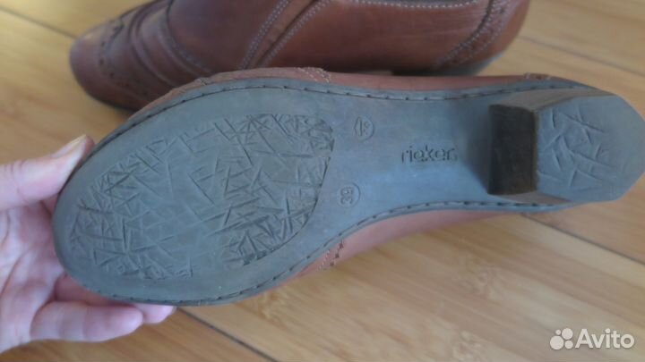 Туфли кожа rieker 39 р