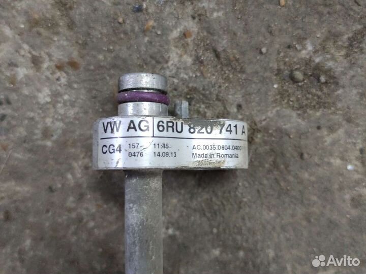 Volkswagen Polo 5 трубка кондиционера