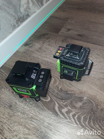 Лазерный нивелир hilda 2шт