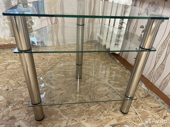 Стеклянная тумба