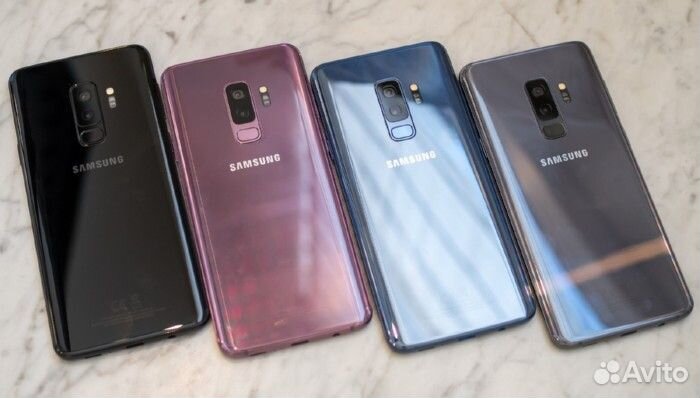 Сканер отпечатков Samsung S9 Plus серый Оригинал
