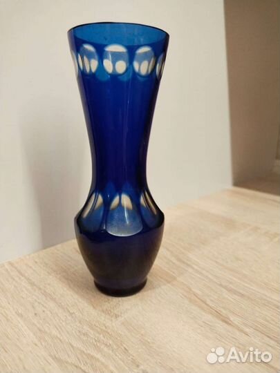 Ваза СССР кобальт