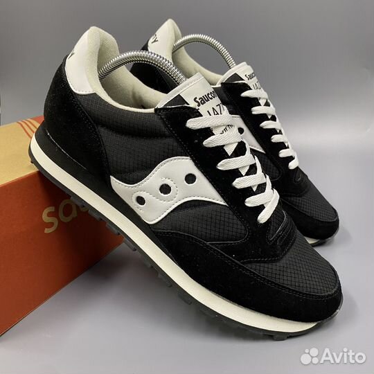 Кроссовки Saucony Jazz Original Black/White 46-49