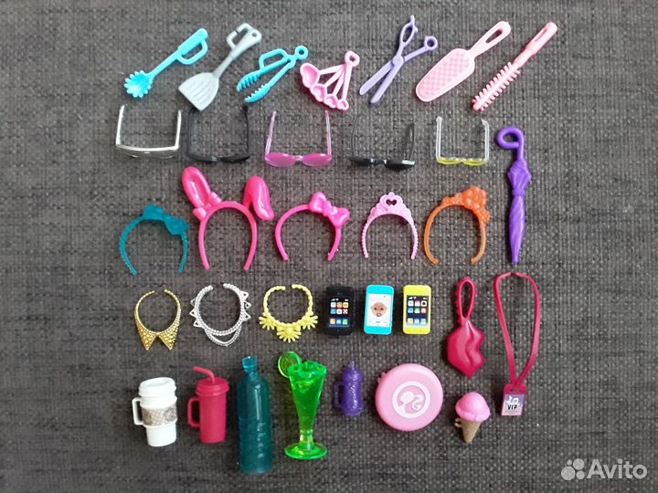 Аксессуары, для кукол Барби и Челси (оригинал)
