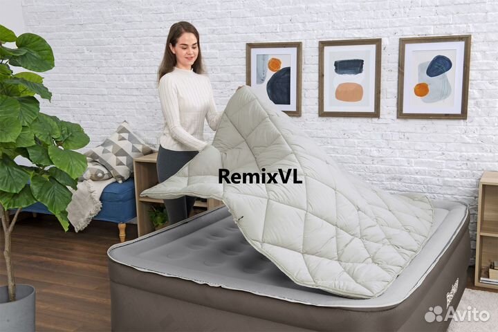 Bestway 69145 Надувная кровать Fortech 152x203x51