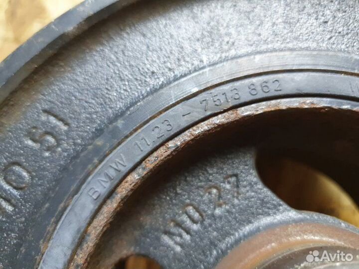 Шкив коленвала Bmw X3 E83 M54B25 2004