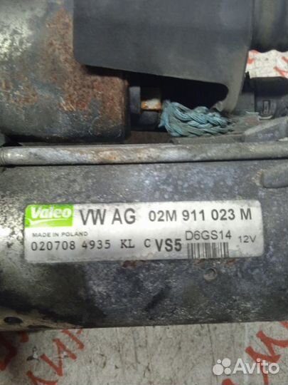 Стартер Volkswagen Tiguan cawa 2010