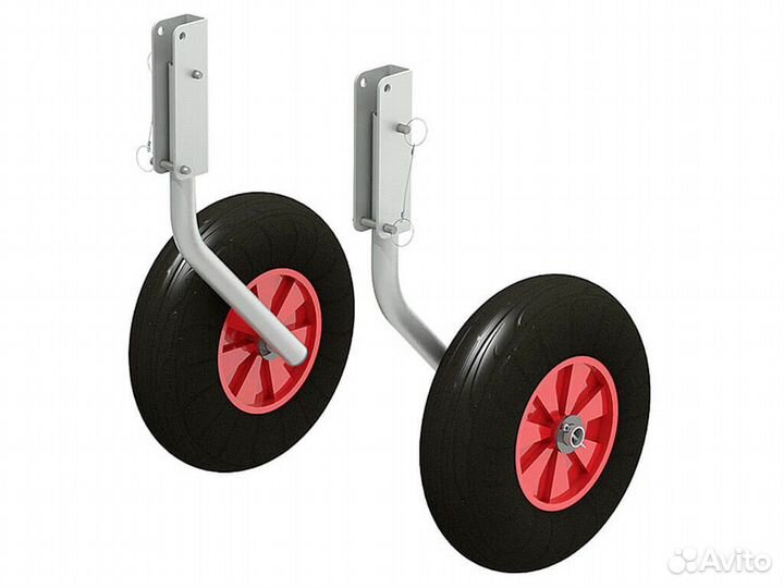 Транцевые колёса для лодки пвх нднд 260 мм цинк