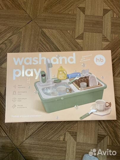 Игровой набор Happy baby раковина wash and lpay