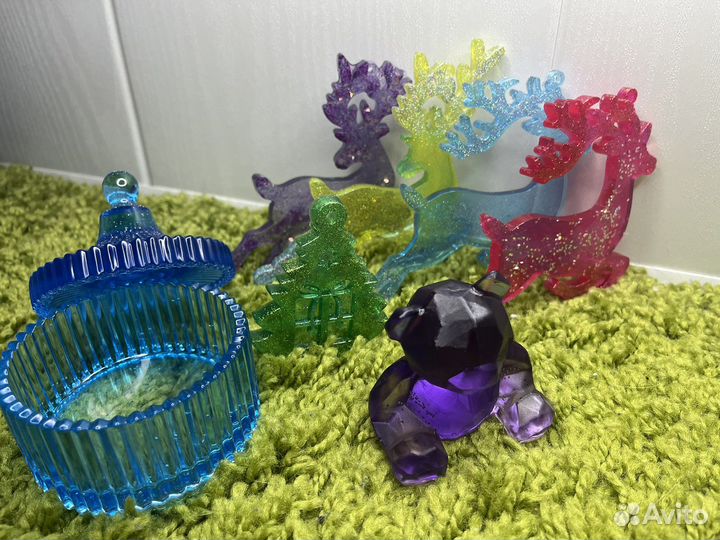 Игрушки из эпоксидной смолы