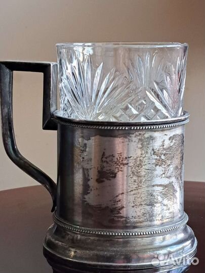 Подстаканник серебро 84 проба