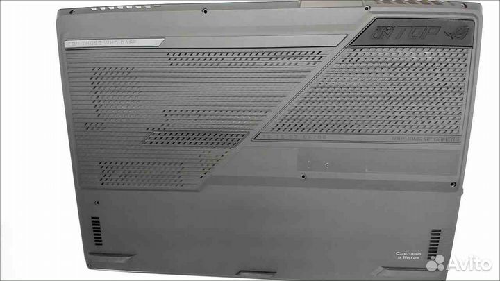 Поддон (нижняя часть корпуса) Asus G733QE, G733QM