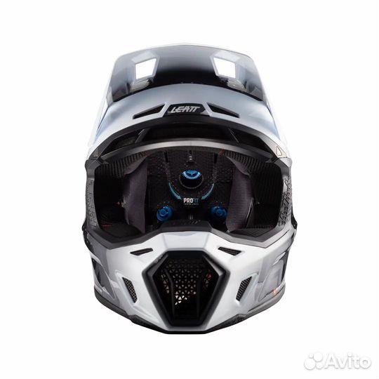 Мотошлем Leatt Moto 8.5 Helmet Black/White V24