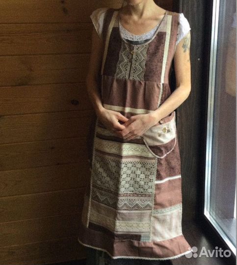 Фартук женский славянский « Хозяюшка»