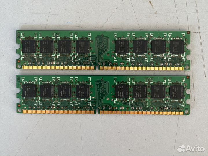 Модули памяти DDR2 1GB